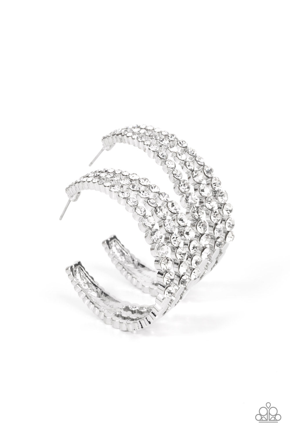 Cosmopolitan Cool - White Earrings 🎉 Spring 2022 Exclusive - Princess Glam Shop