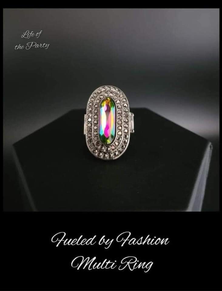Fueled By Fashion Multi Ring - December 2021 Life of the Party Exclusive - Princess Glam Shop