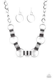 Big Hit - Silver Necklace Set - Princess Glam Shop