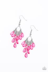 What Happens In Maui - Pink Earrings - Princess Glam Shop