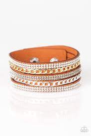 Fashion Fiend - Orange Bracelet - Princess Glam Shop