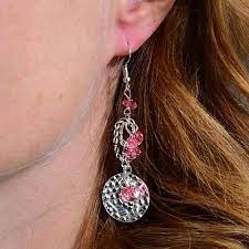 Seaside Catch - Pink Earrings - Princess Glam Shop
